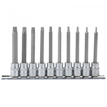 Draper TX-STAR® Socket Bit Set, 3/8&rdquo; Sq. Dr., 100mm (10 Piece)