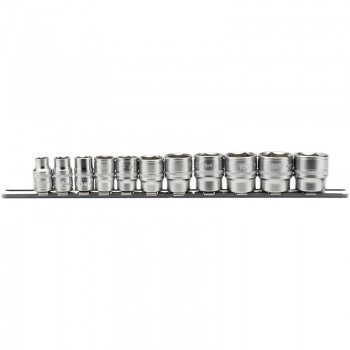 Imperial Socket Set on a Metal Rail, 3/8” Sq. Dr. (11 Piece) Imperial Socket Set on a Metal Rail, 3/8” Sq. Dr. (11 Piece)