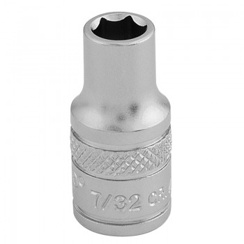 Imperial Socket, 1/4&rdquo; Sq. Dr., 7/32&rdquo;