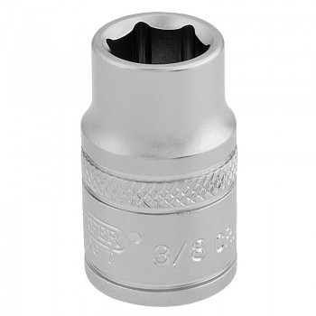 6 Point Imperial Socket, 3/8&rdquo; Sq. Dr., 3/8&rdquo;