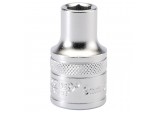 6 Point Metric Socket, 1/2&rdquo; Sq. Dr., 9mm