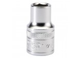 6 Point Imperial Socket, 1/2&rdquo; Sq. Dr., 7/16&rdquo;