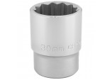 12 Point Socket, 3/4&rdquo; Sq. Dr., 30mm