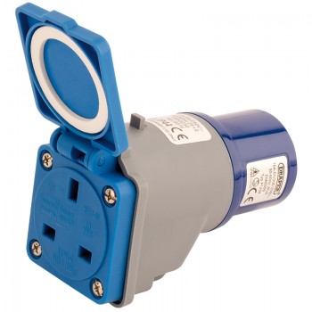 230V Adaptor with 16A Plug to 13A Socket