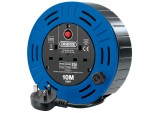 230V Twin Socket Cable Reel, 10m