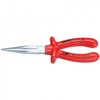 Knipex 26 17 200 Fully Insulated Long Nose Pliers, 200mm Knipex 26 17 200 Fully Insulated Long Nose Pliers, 200mm