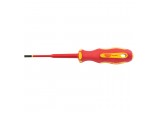 XP1000 VDE Slimline Plain Slot Screwdriver, 4.0 x 100mm