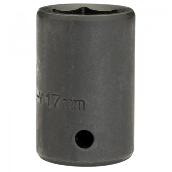 Impact Socket, 1/2” Sq. Dr., 17mm (Sold Loose) Impact Socket, 1/2” Sq. Dr., 17mm (Sold Loose)