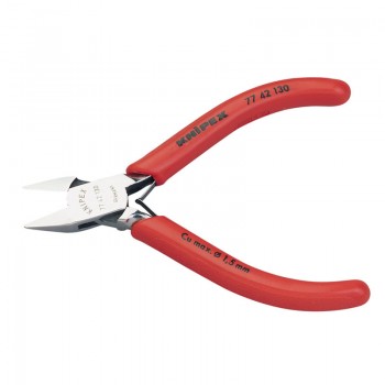 Knipex 77 42 130 Full Flush Electronics Diagonal Cutting Nipper, 130mm