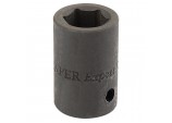 Impact Socket, 1/2&rdquo; Sq. Dr., 15mm