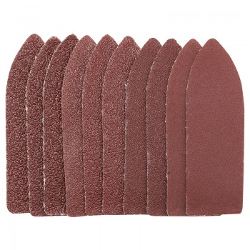 Hook and Loop Finger Sander Sheets, 67 x 67 x 22mm, 80 Grit (Pack of 10) Hook and Loop Finger Sander Sheets, 67 x 67 x 22mm, 80 Grit (Pack of 10)