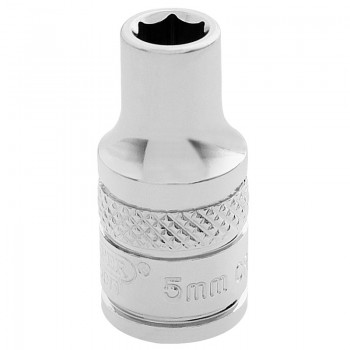 HI-TORQ® 6 Point Socket, 1/4” Sq. Dr., 5.0mm HI-TORQ® 6 Point Socket, 1/4” Sq. Dr., 5.0mm