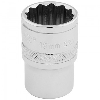 HI-TORQ® 12 Point Socket, 1/2&rdquo; Sq. Dr., 19mm
