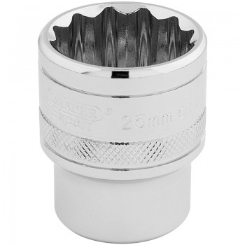 HI-TORQ® 12 Point Socket, 1/2&rdquo; Sq. Dr., 25mm