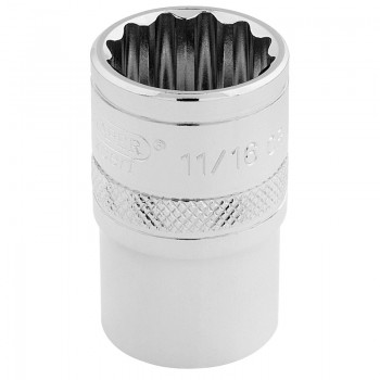 HI-TORQ® 12 Point Socket, 1/2&rdquo; Sq. Dr., 11/16&rdquo;