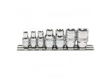 Draper TX-STAR® Socket Set, 1/4&rdquo; and 3/8&rdquo; Sq. Dr. (7 Piece)
