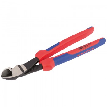 Knipex 74 22 250 High Leverage Diagonal Side Cutter with 12&deg; Head, 250mm
