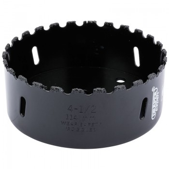 Tungsten Carbide Grit Hole Saw, 114mm Tungsten Carbide Grit Hole Saw, 114mm