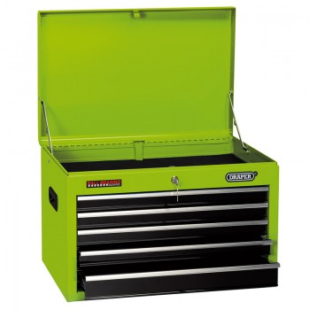 Tool Chest, 5 Drawer, 26&rdquo;, Green