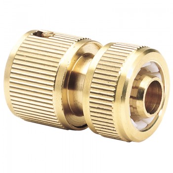 Brass Garden Hose Connector, 1/2” Brass Garden Hose Connector, 1/2”