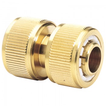 Brass Hose Repair Connector, 3/4” Brass Hose Repair Connector, 3/4”