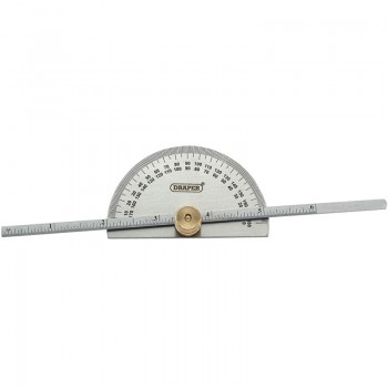 Protractor with Depth Gauge
