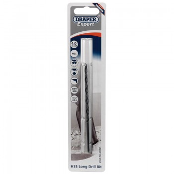 HSS Extra Long Drill Bit, 4.0 x 119mm