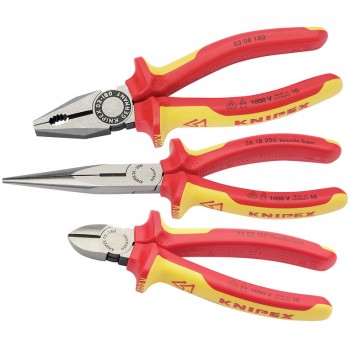 Knipex 00 20 12 VDE Plier Assembly Pack (3 Piece) Knipex 00 20 12 VDE Plier Assembly Pack (3 Piece)