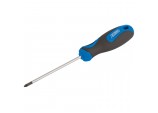 Soft Grip PZ TYPE Screwdriver, No.0 x 75mm