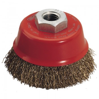 Draper Expert Crimped Wire Cup Brush, 60mm, M14