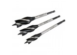 4 Fluted Auger Bit Set, 165mm (3 Piece)