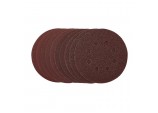Sanding Discs, 125mm, Hook & Loop, Assorted Grit, (Pack of 10)