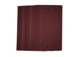 1/2 Sanding Sheets with Hook and Loop, 115 x 230mm, 40 Grit (Pack of 10)