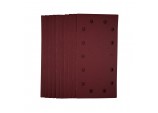 1/2 Sanding Sheets with Hook and Loop, 115 x 230mm, 240 Grit (Pack of 10)