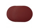 Sanding Discs, 180mm, Hook & Loop, 240 Grit, (Pack of 10)