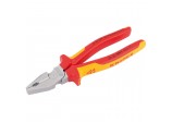 Knipex 02 06 200 Fully Insulated High Leverage Combination Pliers, 200mm