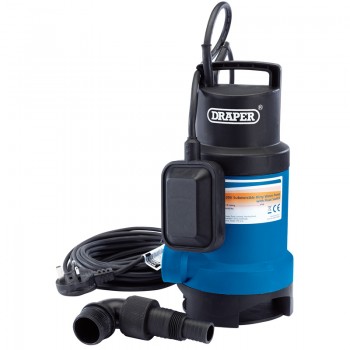 Submersible Dirty Water Pump with Float Switch, 166L/min, 550W