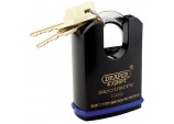 Heavy Duty Padlock and 2 Keys with Shrouded Shackle, 61mm