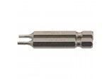 Hexagonal Insert Bit, 2mm, 1/4&rdquo; Hex, 50mm Long (Pack of 2)