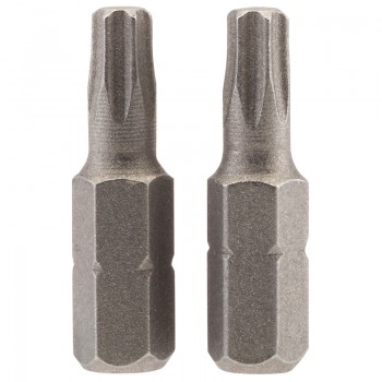 Draper TX-STAR® Insert Bit, 1/4&rdquo; Hex, 25mm Long, T25 (Pack of 2)