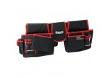 Double Tool Pouch, Black