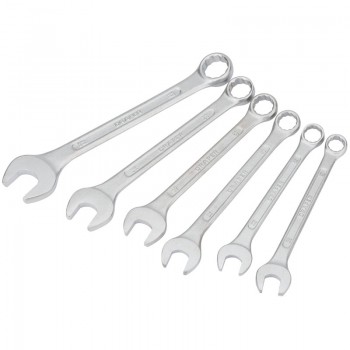 Draper Redline Metric Combination Spanner Set, 10 - 17mm (6 Piece)