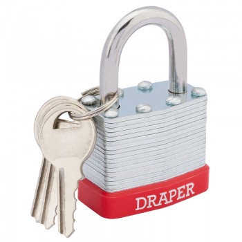 Laminated Steel Padlock, 40 x 26mm Laminated Steel Padlock, 40 x 26mm