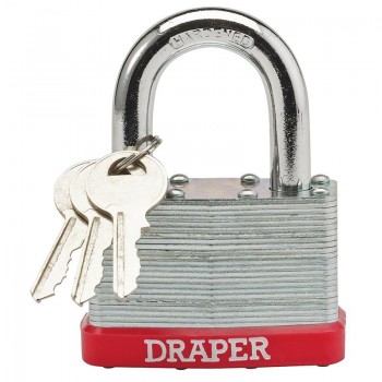 Laminated Steel Padlock, 65mm Laminated Steel Padlock, 65mm
