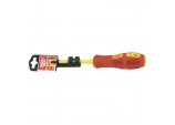 VDE Approved Fully Insulated Cross Slot Screwdriver, No.1 x 80mm (Display Packed)