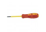 VDE Approved Fully Insulated Cross Slot Screwdriver, No.0 x 60mm (Sold Loose)