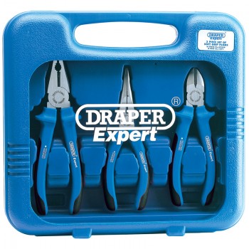Heavy Duty Soft Grip Pliers Set (3 Piece)