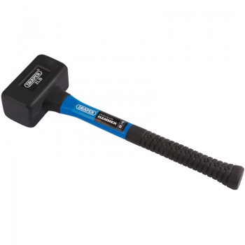Rubber Dead Blow Hammer with Fibreglass Shafts, 900g/32oz Rubber Dead Blow Hammer with Fibreglass Shafts, 900g/32oz