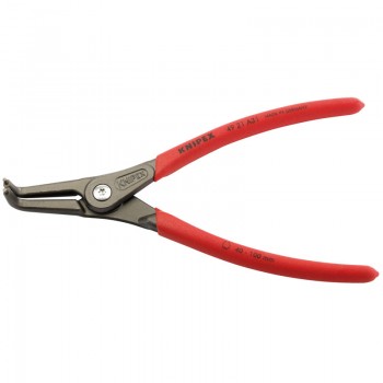 Knipex 49 21 A31 90° External Straight Tip Circlip Pliers, 40 - 100mm Capacity, 210mm Knipex 49 21 A31 90° External Straight Tip Circlip Pliers, 40 - 100mm Capacity, 210mm