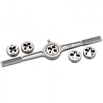 Circular Metric Die and Holder Set (6 Piece)